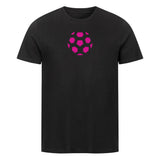Premium Bio-Shirt Fußball in Pink 2