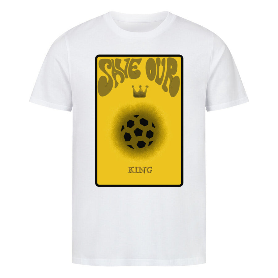 Premium Bio-Shirt, Rettet unseren König