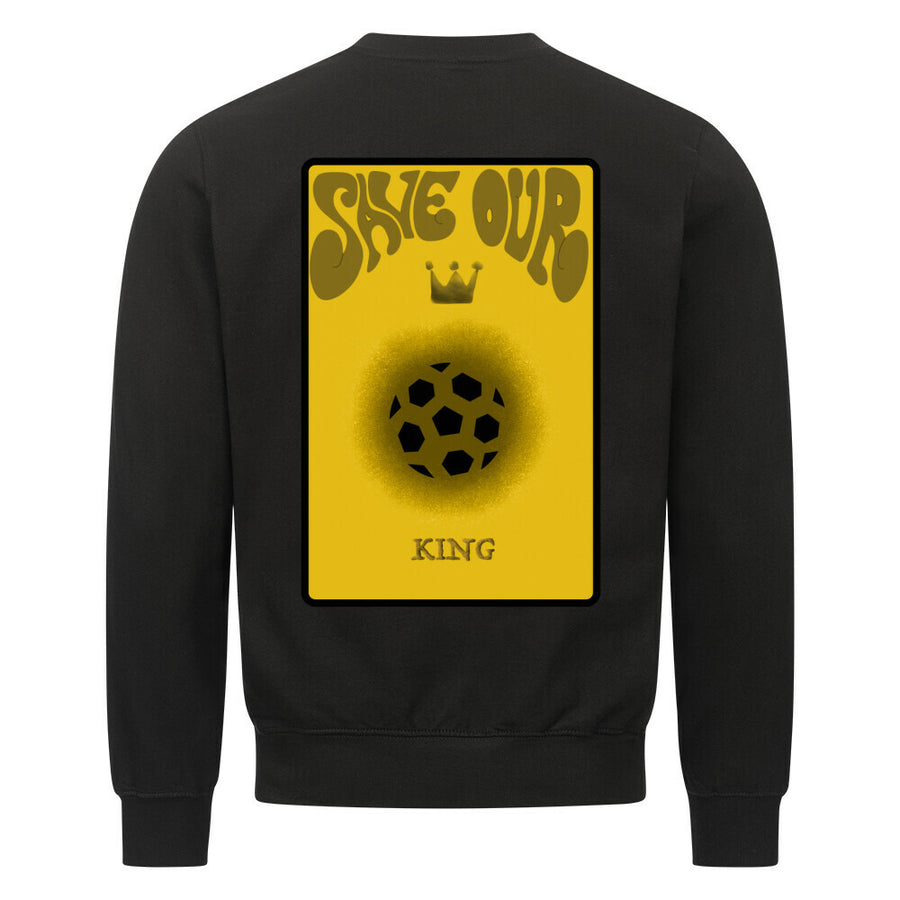 Klassisches Sweatshirt „Save our King“
