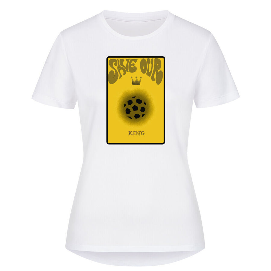 Sport T-Shirt Damen Save our King