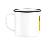 Emaille-Tasse "Save our King" 5