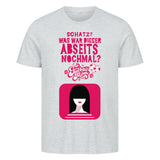 HigherBlanks Premium T-Shirt Schatz was war dieser Abseits noch mal? 5