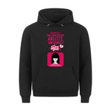 HigherBlanks Premium Hoodie – With pocket print Honey, what was that offside again? 1
