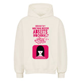 VACANCY Oversized Hoodie - With pocket print Honey, what was that offside again? 3