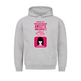 Klassischer Hoodie - mit Taschendruck Schatz, was war nochmal Abseits? 3