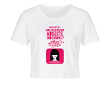 Ladies Cropped Tee Schatz, was war dieser Abseits noch mal? 2