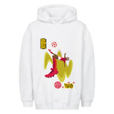 Classic Oversized Hoodie - With Pocket Print 2