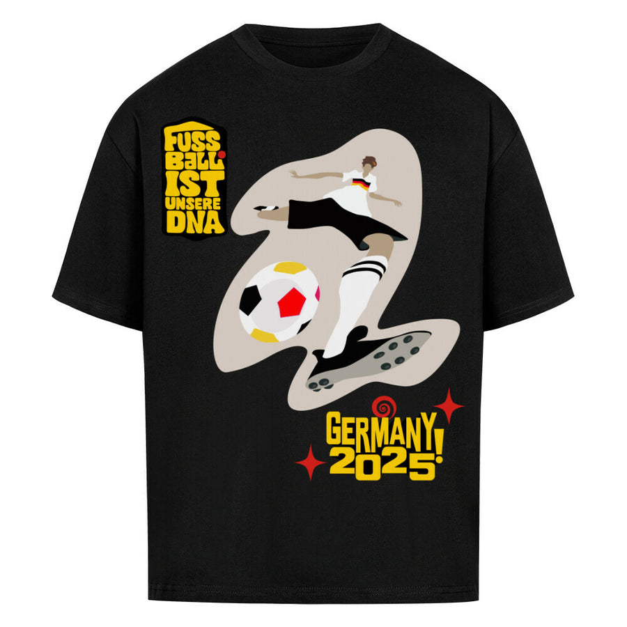 VACANCY Oversized-Shirt Fußball Schoss mit Rechts