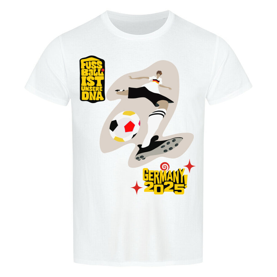 Classic Organic T-Shirt Fußball Schoß mit Rechts