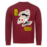 Premium Bio-Sweatshirt Fußball Schoss mit Rechts 5