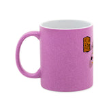 Glitzer-Tasse Fußball-Schoß mit Rechts 3