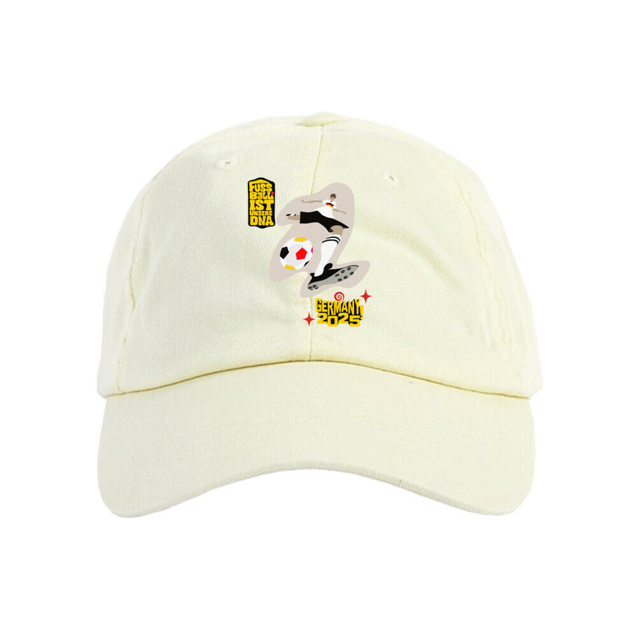 Organic Cap Fußball Schoß mit Rechts