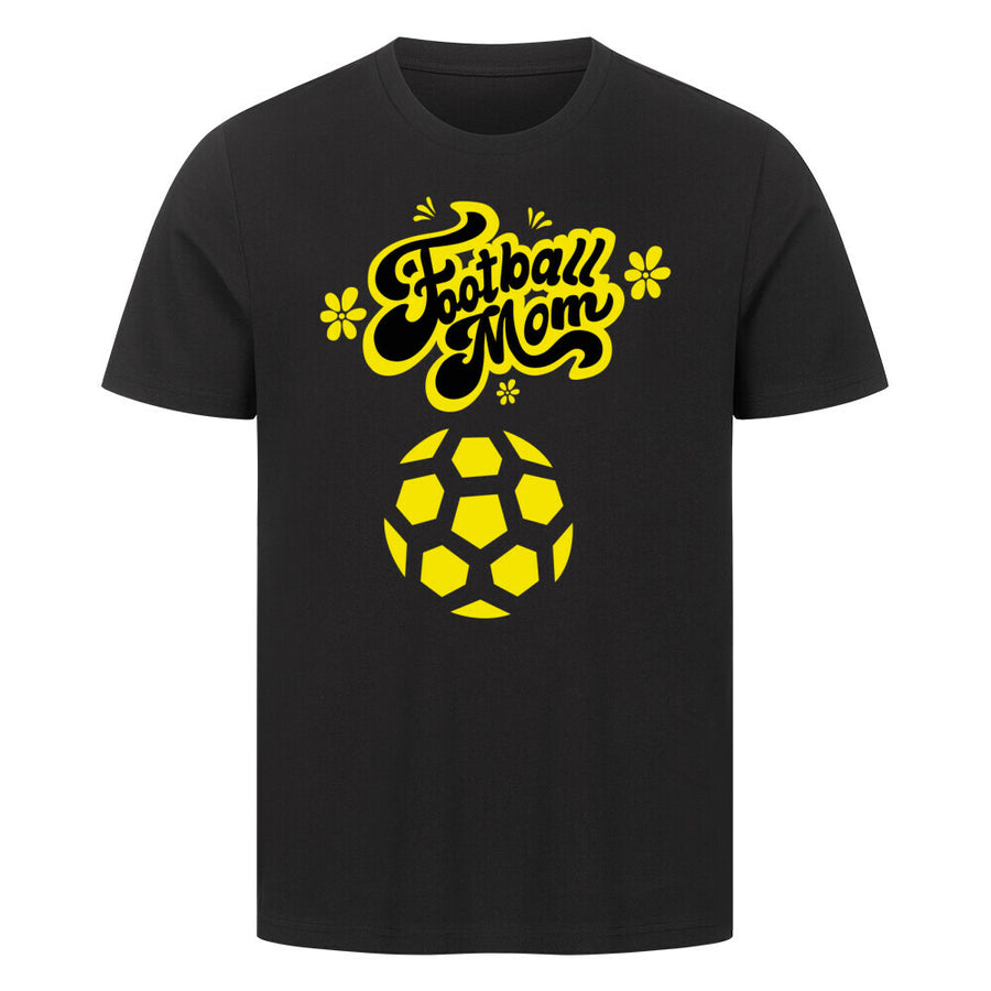 HigherBlanks Premium T-Shirt Fußball-Mama