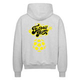 STELLENANZEIGE Oversized Zipper Hoodie Football Mom 3