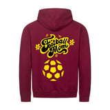 Klassischer Kapuzenpullover mit Reißverschluss Unisex Football Mom 5