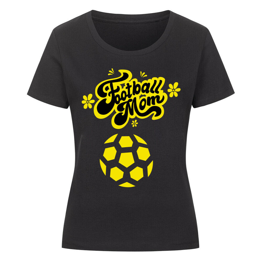 Premium Bio-Shirt für Damen – Fußball-Mama