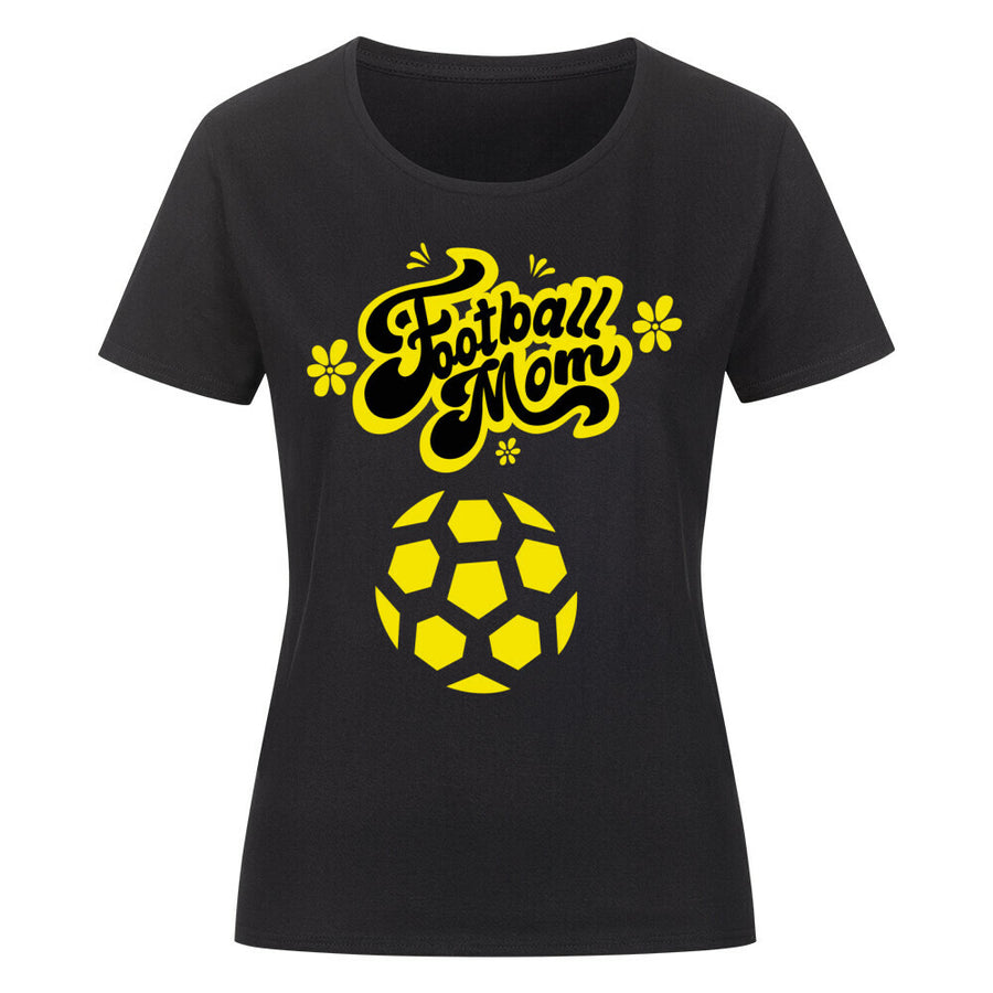 Klassisches Bio-Shirt Damen Football Mom