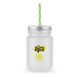 Einmachglas Mason Jar Football Mom 1