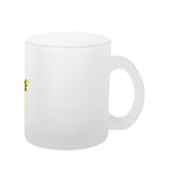 Glas-Tasse satiniert Football Mom 2