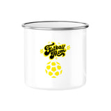 Emaille Tasse Football Mom 4