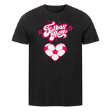 Premium Bio-Shirt Fußball-Mama Herzchen 2