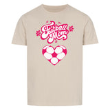Basic Shirt Unisex Football Mom Fussball Herzchen 5