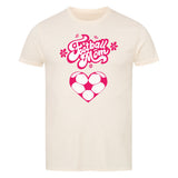 Klassisches Bio-Shirt Football Mom Fußball Herzchen 4