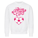 Klassisches Sweatshirt Fußball Mama Herzchen 5