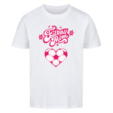 Premium Bio-T-Shirt Kinder Fußball Mama Herzchen 2
