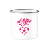 Emaille-Tasse 1