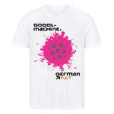 HigherBlanks Premium T-Shirt Splash Splash Goool-Maschine Deutsche DNA 1
