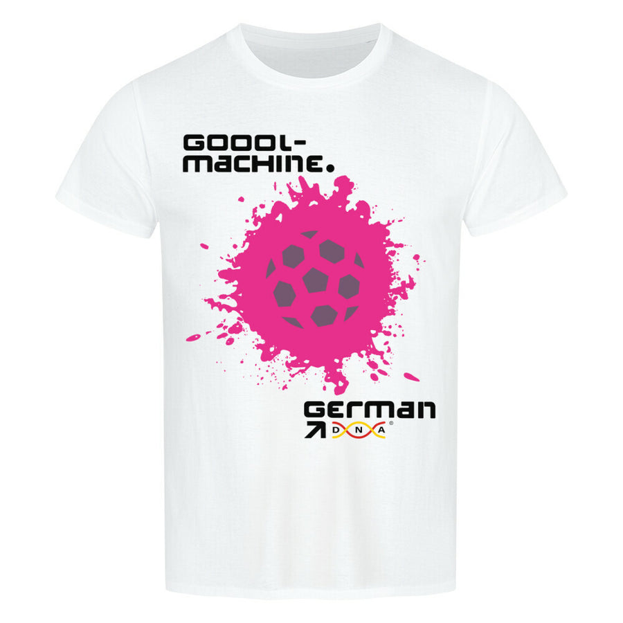 Klassisches Bio-Shirt Splash Goool-Maschine Deutsche DNA