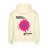 HigherBlanks Premium Hoodie Splash Goool-Maschine Deutsche DNA 3