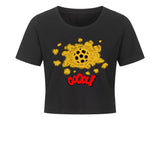 Damen Crop-Top, Gool! Explosion 1