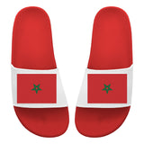 Badesandalen Marokko Flagge 2