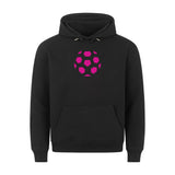 HigherBlanks Premium Hoodie Fußball in Pink 1