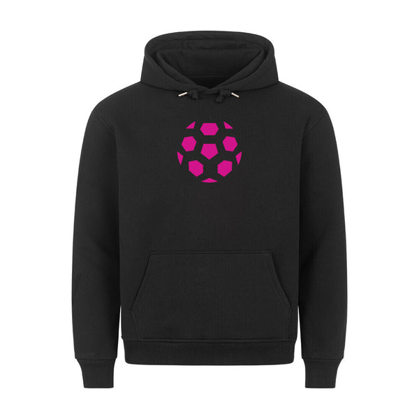 HigherBlanks Premium Hoodie Fußball in Pink