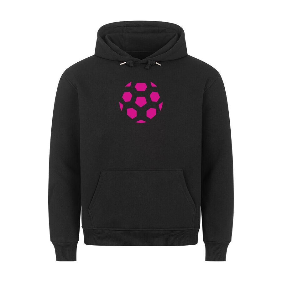 HigherBlanks Premium Hoodie Fußball in Pink