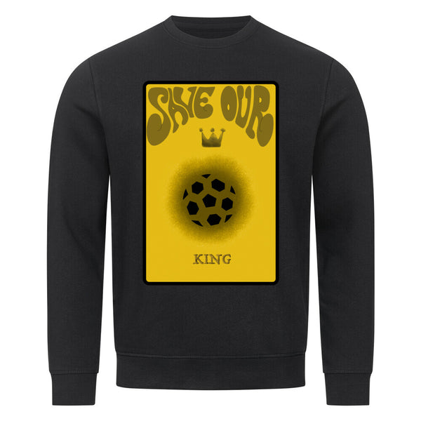 Premium Bio-Sweatshirt Retten wir unseren König