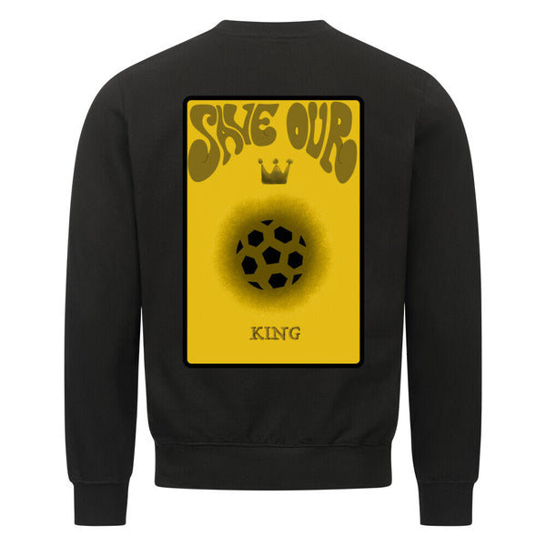 Klassisches Sweatshirt „Save our King“
