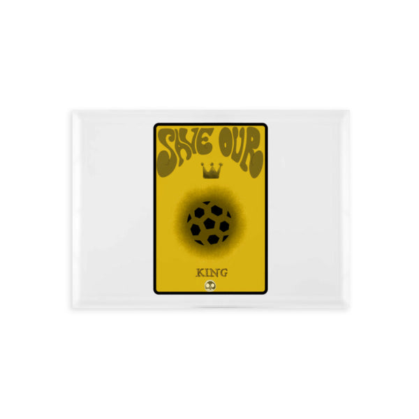 Glasaufsteller Querformat Save Our King