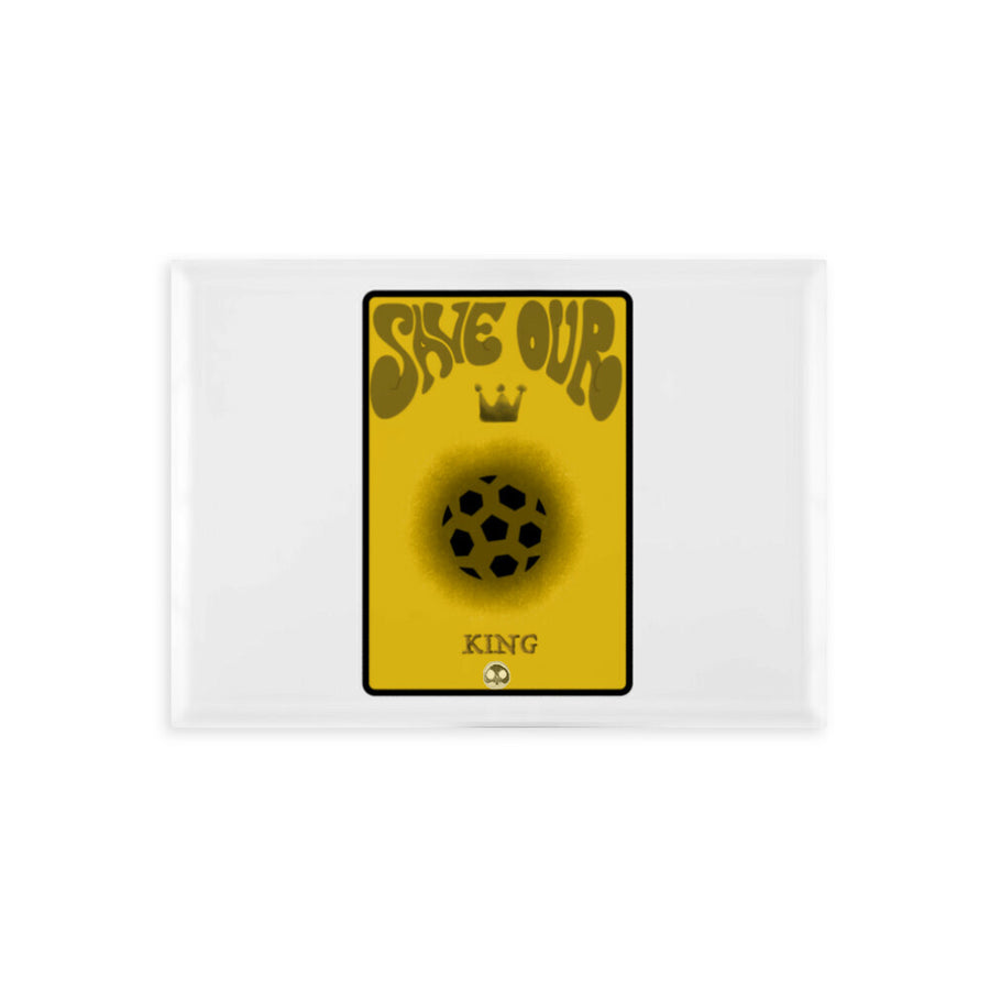 Glasaufsteller Querformat Save Our King