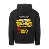Klassischer Kapuzenpullover mit Reißverschluss Unisex 2