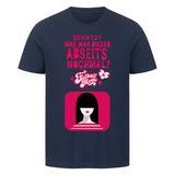 HigherBlanks Premium T-Shirt Schatz was war dieser Abseits noch mal? 3