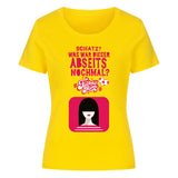 Premium Bio-Shirt Damen Schatz, was war dieser Abseits noch mal? 4