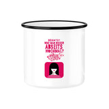Emaille Tasse Schatzi, was war dieses Abseits noch mal? 6