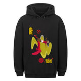 Classic Oversized Hoodie - With Pocket Print 1