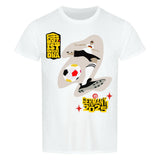 Classic Organic T-Shirt Fußball Schoß mit Rechts 1