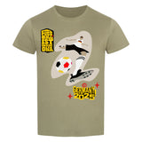 Classic Organic T-Shirt Fußball Schoß mit Rechts 3