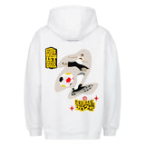 Klassischer Oversize-Hoodie Fußball Schoss mit Rechts 2